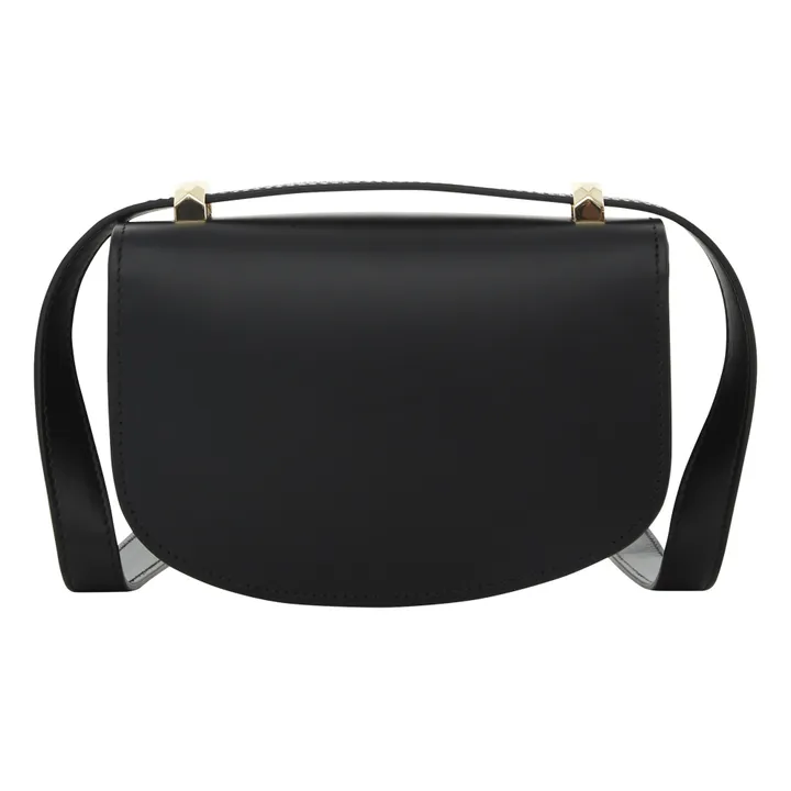 A.P.C. Sac Genève Mini Cuir Lisse | Noir