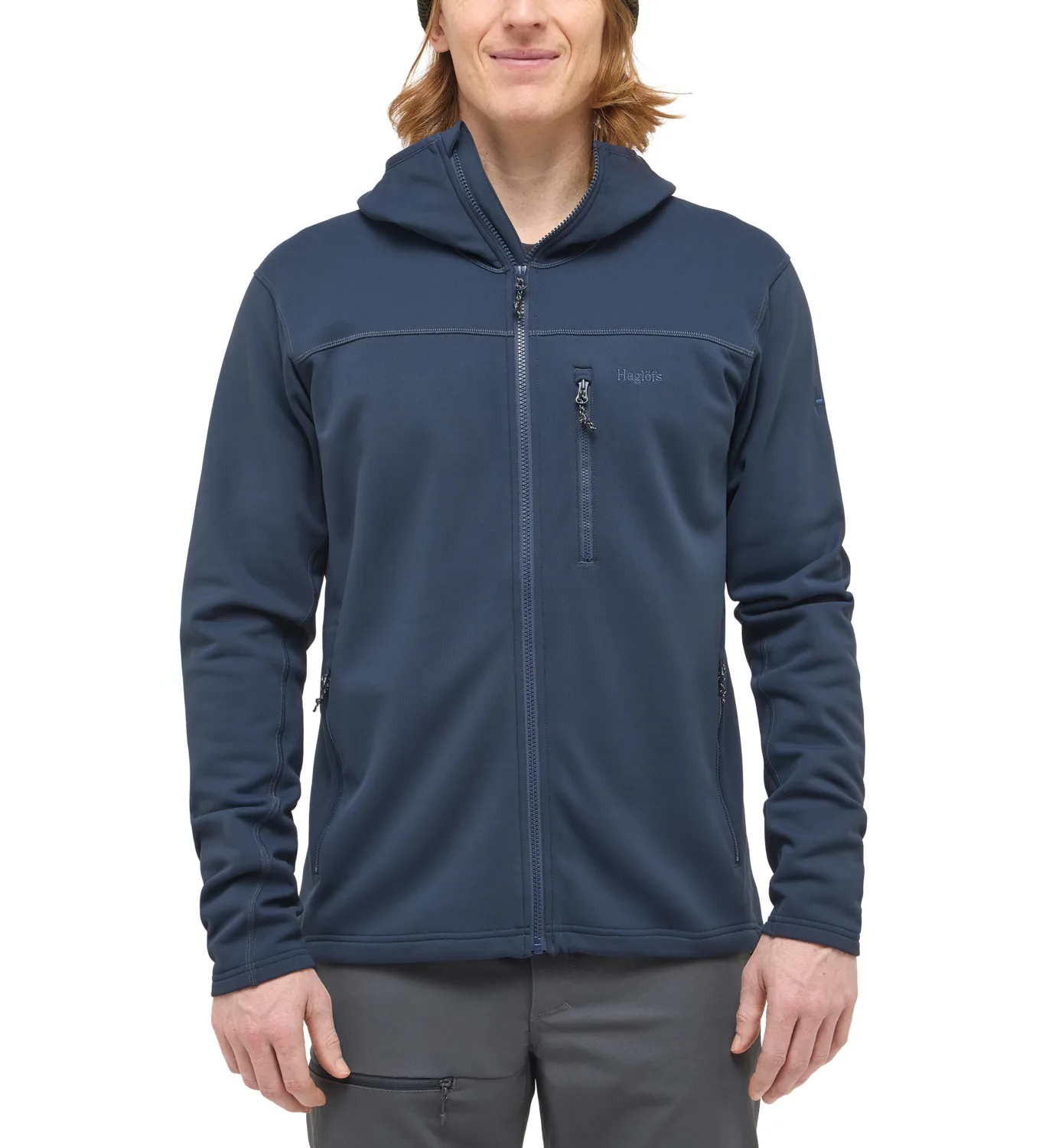 Haglöfs Men's Rosson Mid Hood Tarn Blue