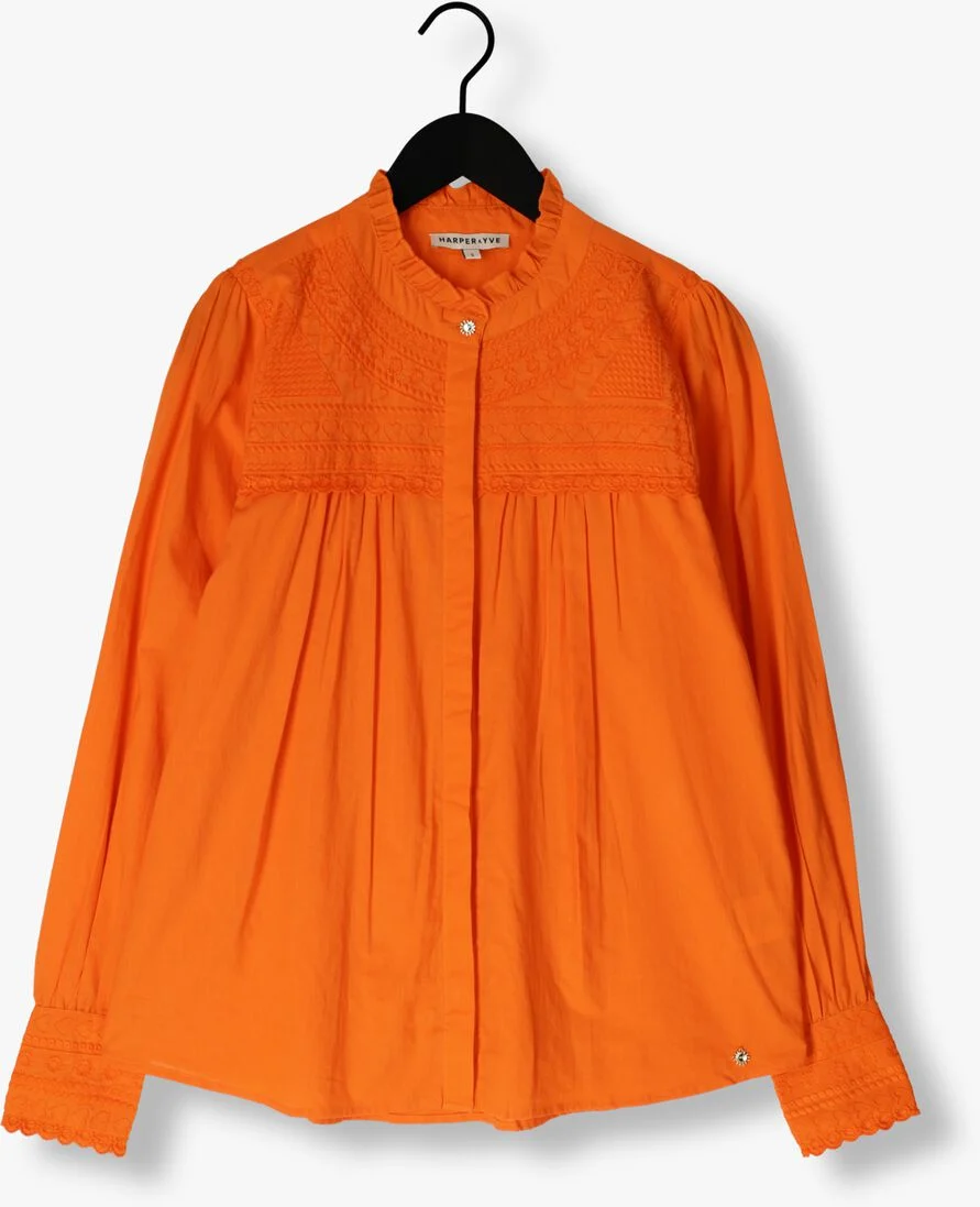 HARPER & YVE oranje harper & yve blouse yasmin-ls