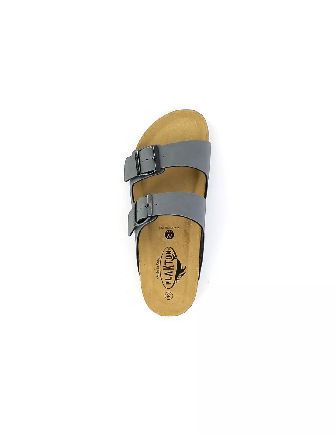 PLAKTON BARNA - Sandales, mules & nu-pieds Grisliseré