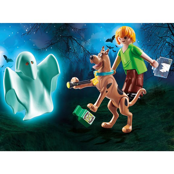 SCOOBY-DOO! Scooby & Sammy avec fantôme Playmobil 70287