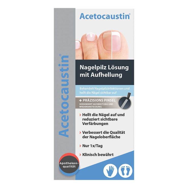 Acetocaustin Nagelpilz Lösung mit Aufhellung, 9 ml