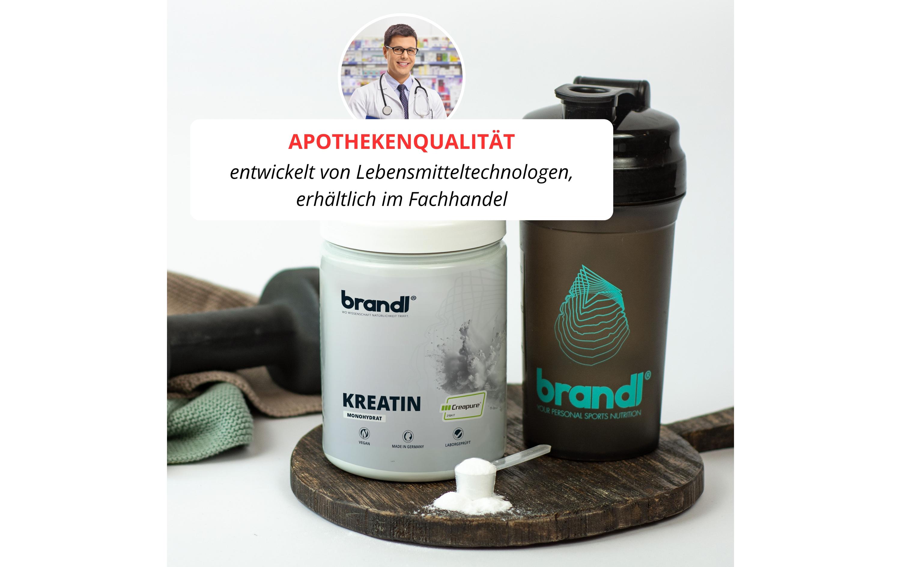 Pulver Kreatin Monohydrat Neutral 500 gKreatin-Pulver