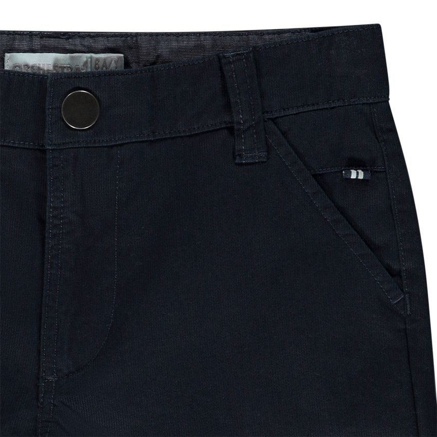 Bermuda chino pour garçon - Bleu marine