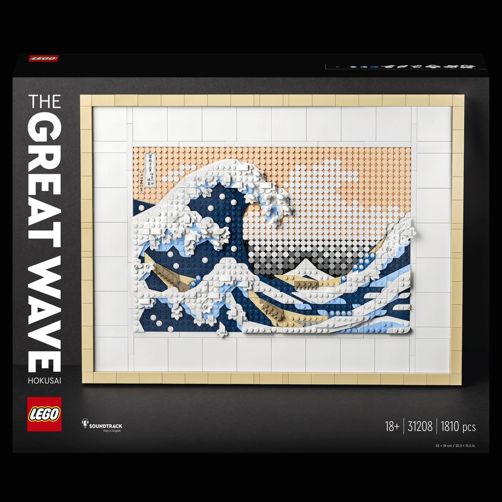 LEGO ART 31208 Hokusai Die große Welle Bastelset