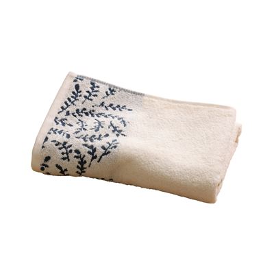 Linge de toilette liteau feuilles - 450 g/m² - BECQUET CRÉATION
