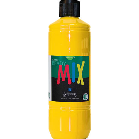 Schjerning vandbaseret maling 250 ml - gul