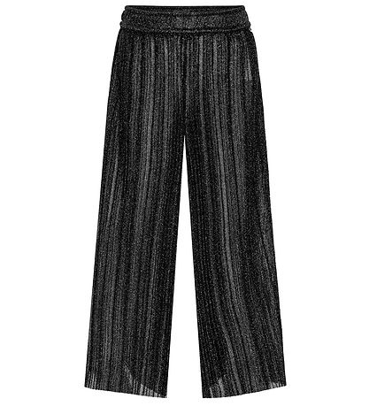 Molo Hosen - Plissiert - Aldora - Schwarz/Glitter