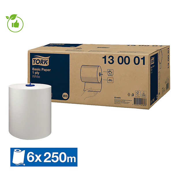 Essuie-mains rouleaux Tork Performance W6, lot de 6