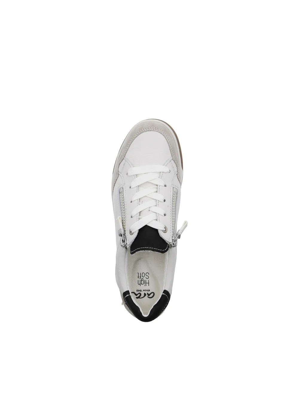 Schnürschuh Rom shell cream