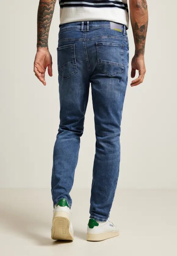 Regular Fit Jeans - indigo blue wash