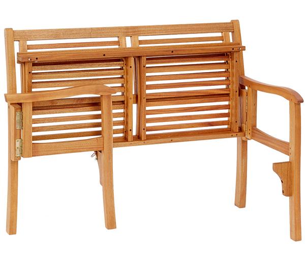Dehner Klappbank Douglas, 2-Sitzer