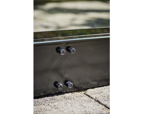 Foundation Halls Qube Lean-To 26 65 x 189 cm zwart