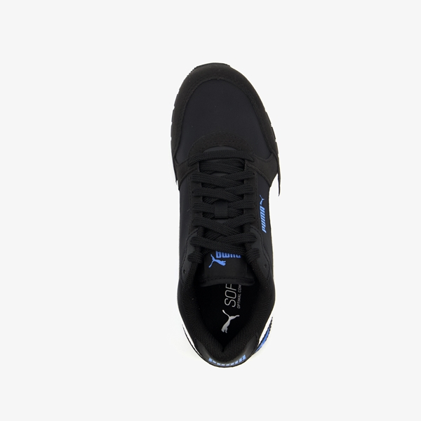 Puma ST Runner V3 kinder sneakers zwart/blauw
