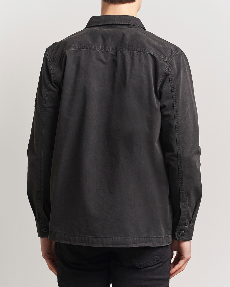Barbour International Arlo Cotton Overshirt Black