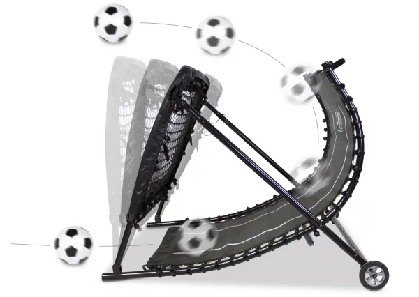 EXIT Rebounder Training Station, Rektangulær, Justerbar vinkel, Multi-station rebounder, Sort