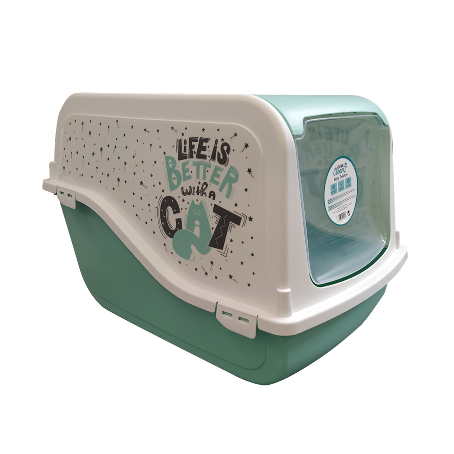Caixa de areia sanitária Nova Clean Beta para gatos