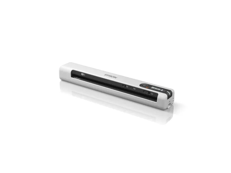 Epson WorkForce DS-80W - Dokumentscanner - Contact Image Sensor (CIS) - A4 - 600 dpi x 600 dpi - op til 15 ppm (mono) / op til 15 ppm (farve) - op til 300 scanninger pr. dag - USB 2.0, Wi-Fi(n)