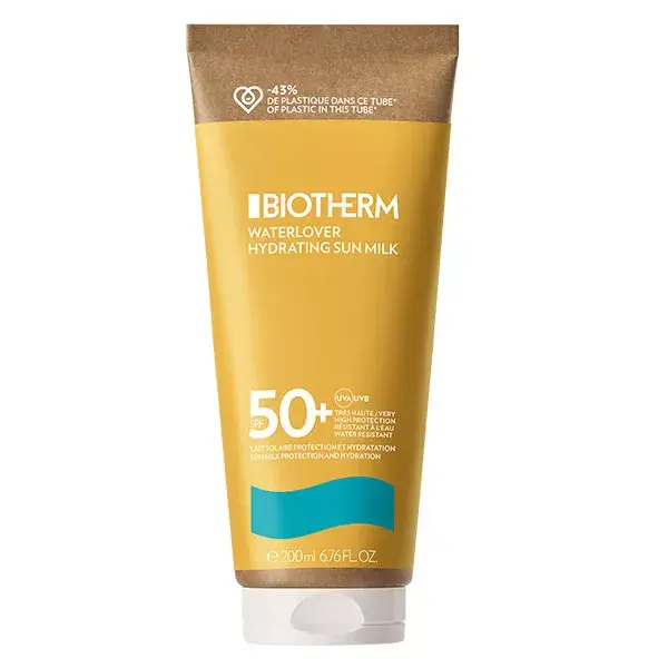 Loção Protetora Solar Biotherm Waterlover FPS 50+ 200ml