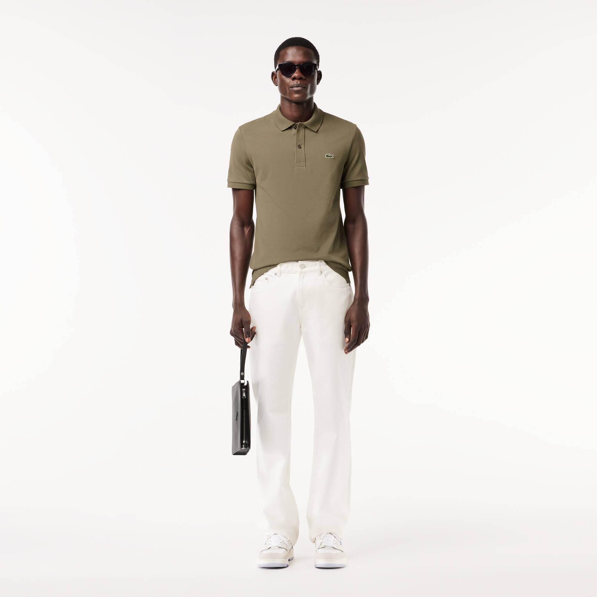 Polo Original L.12.12 slim fit coton petit piqué Manches Courtes - Vert - Lacoste - Homme