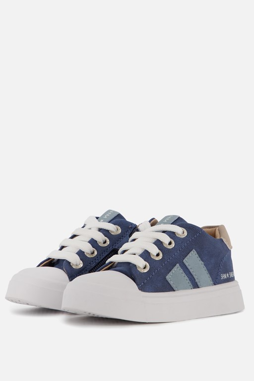 Shoesme Sneakers blauw Leer