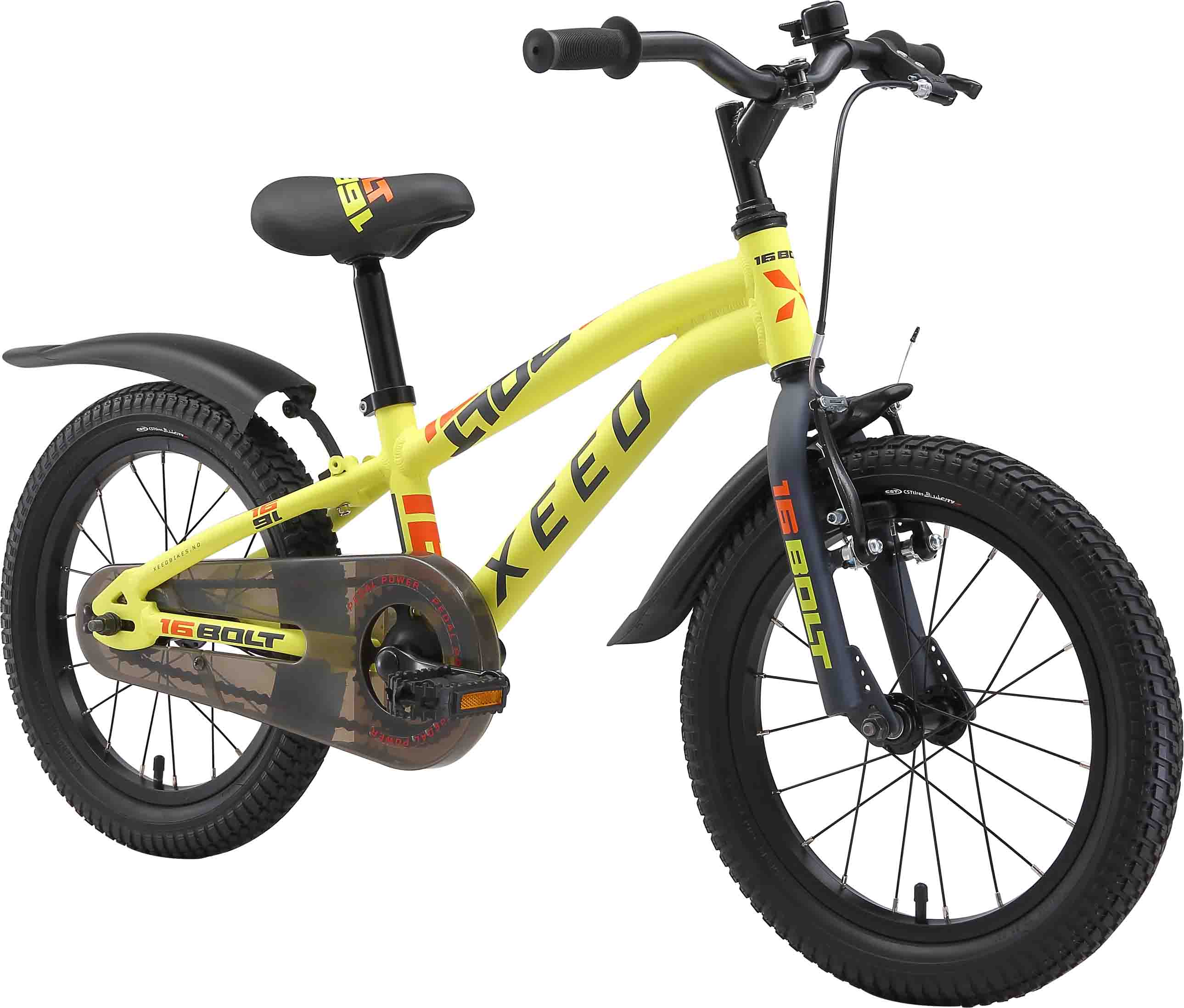Bolt 16 Satin Yellow/Dark Gray