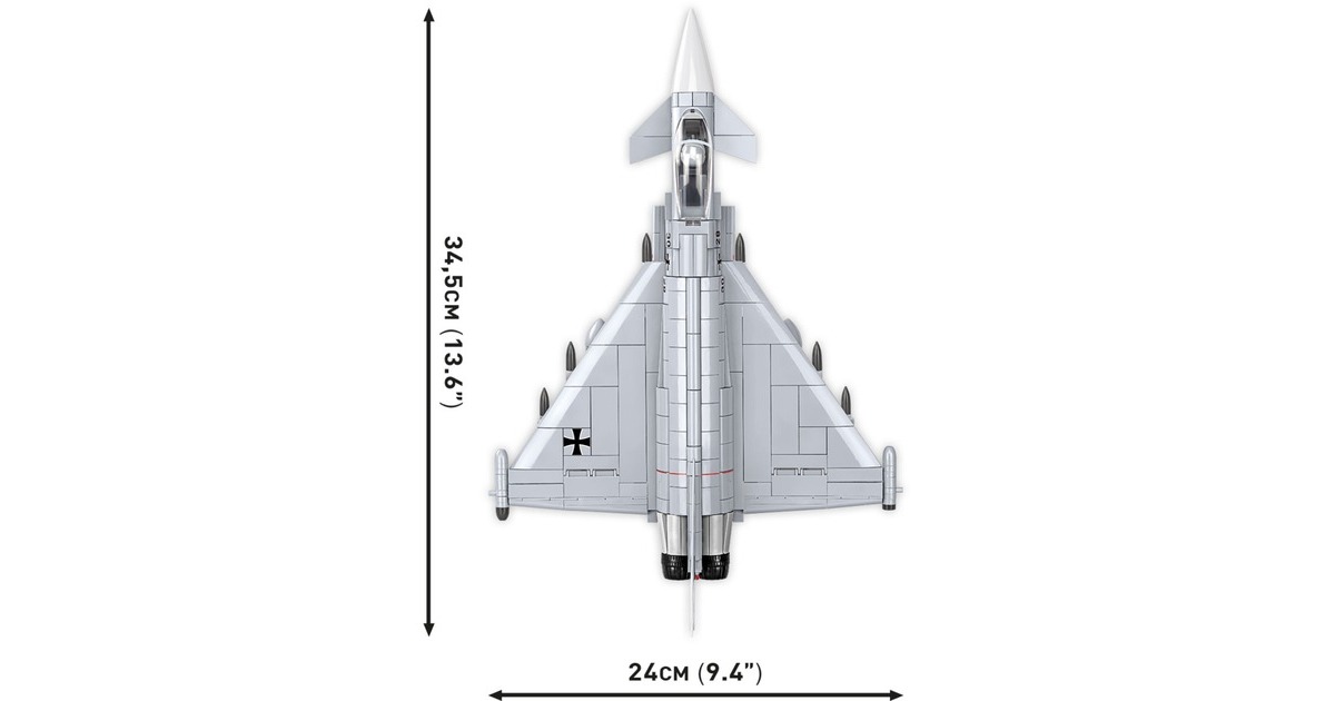 COBIArmed Forces - Eurofighter Constructiespeelgoed  (Schaal 1:48)