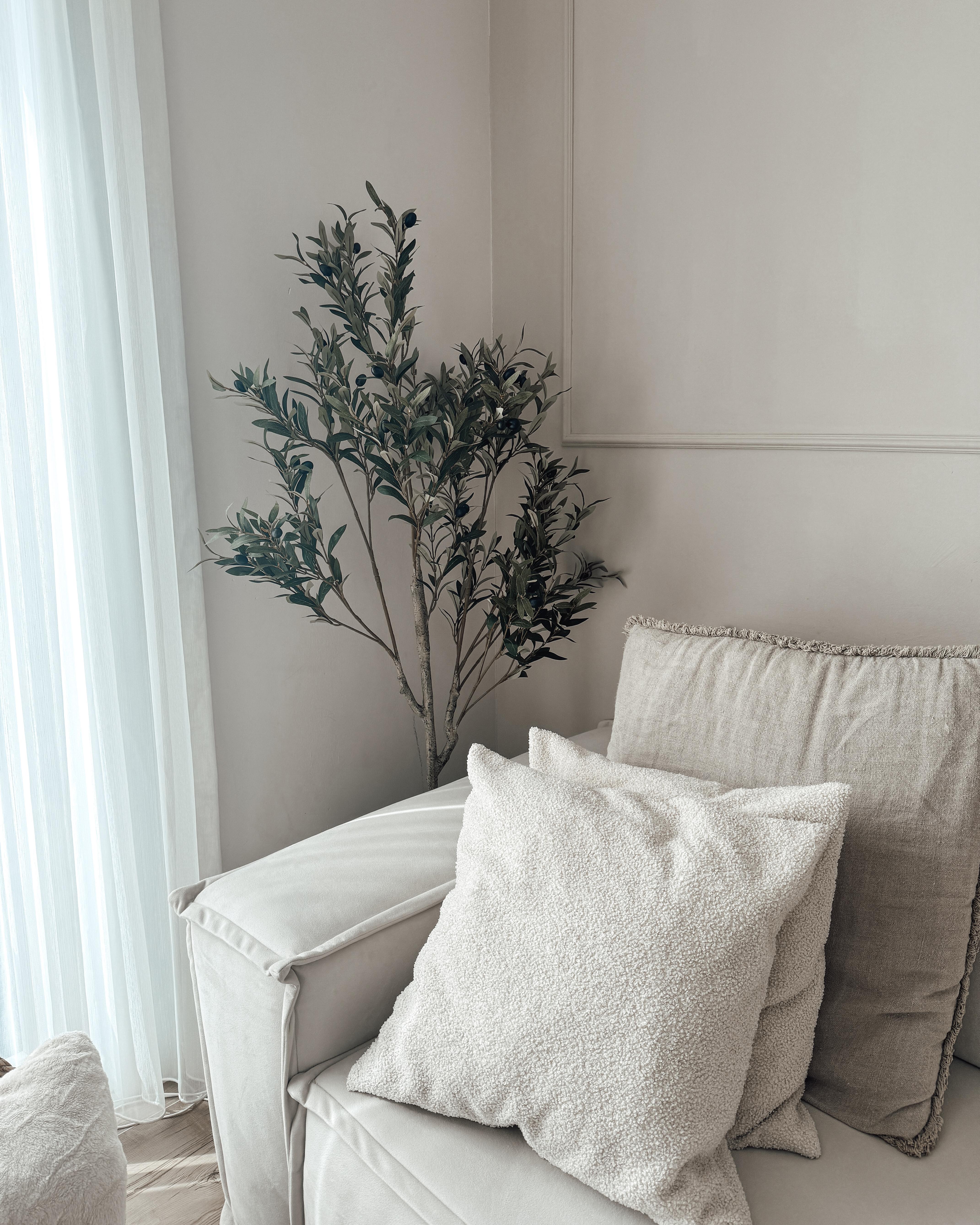 Kunstplant OLIVE TREE 153 cm Groen