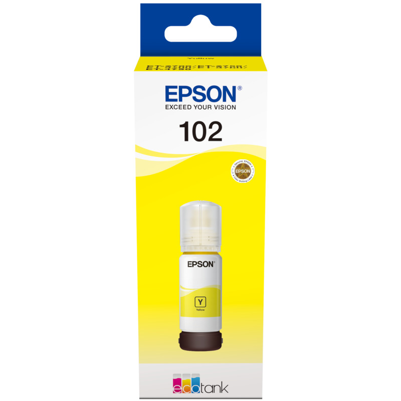 Epson 102 Tintenflasche, gelb