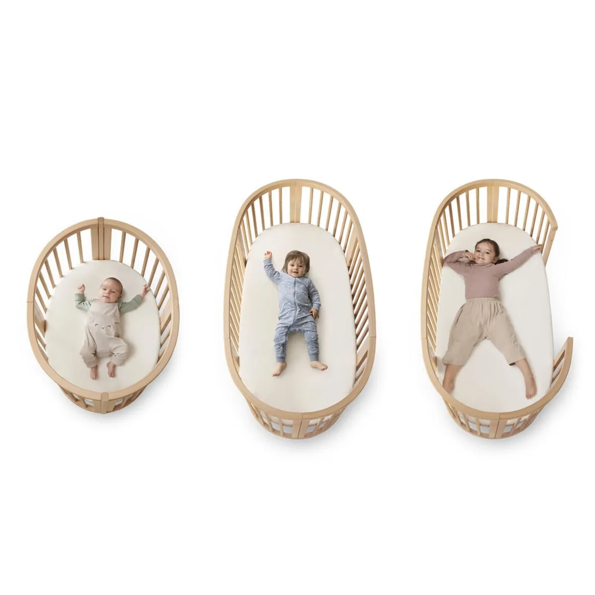 Stokke Ensemble Mini Couchette Sleepi™ V3 - Naturel, Blanc ou Gris