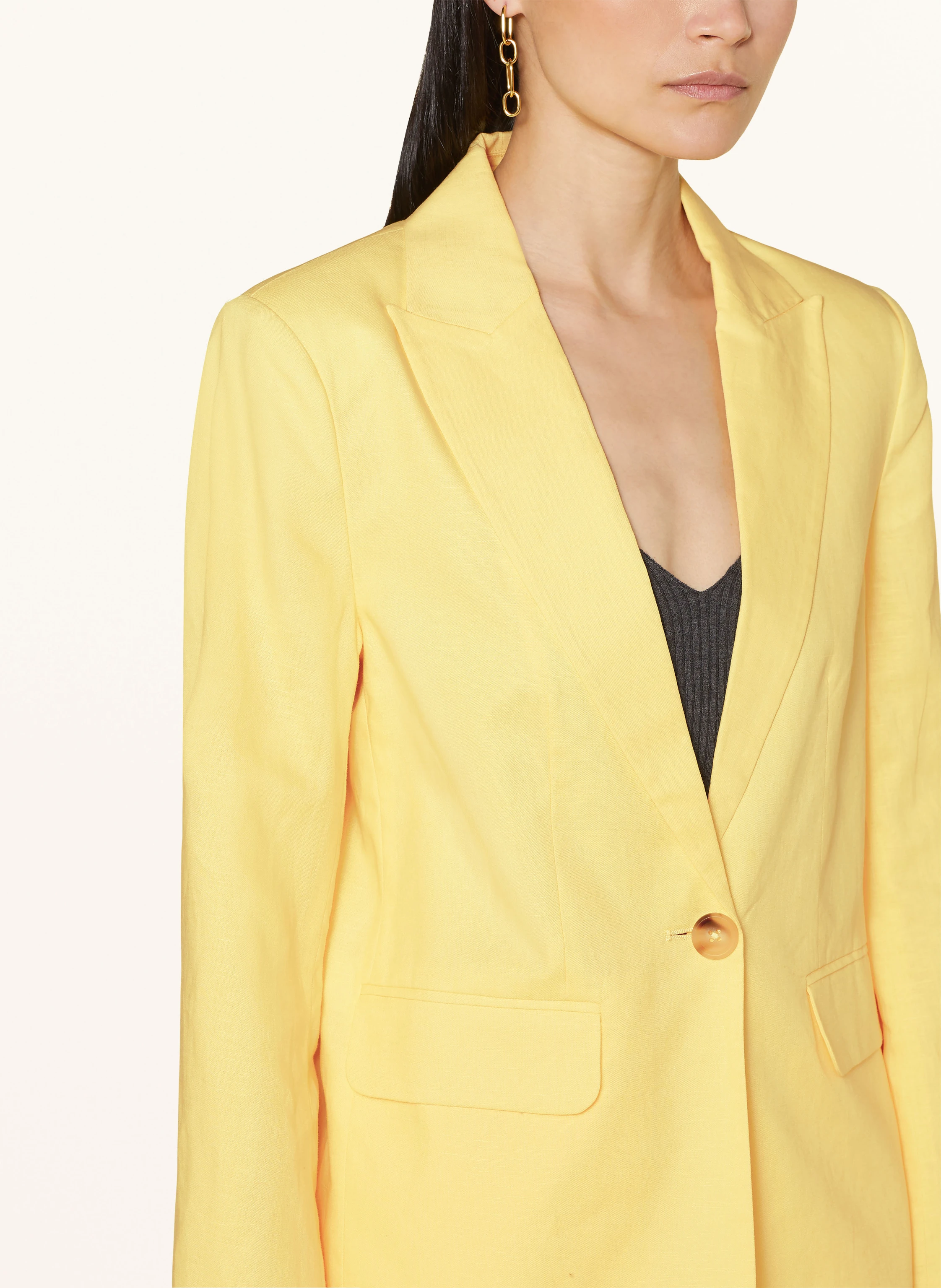 MRS & HUGS Blazer mit Leinen