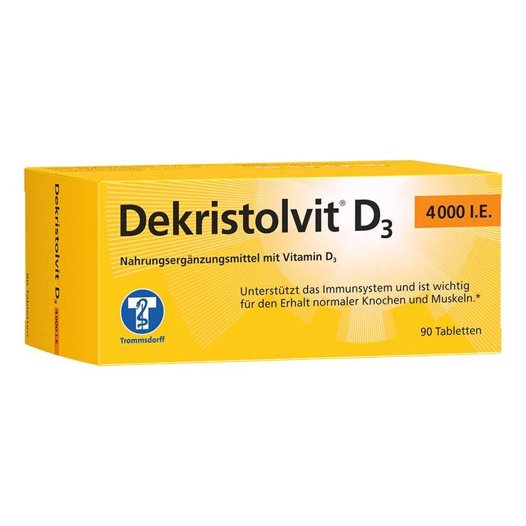 Dekristolvit D3 4.000 I.E. Tabletten, 90 St
