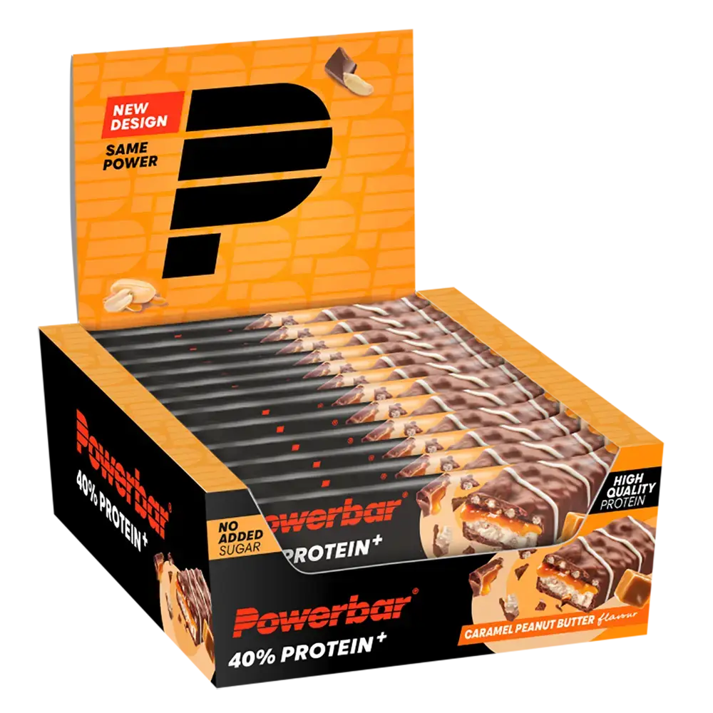 PowerBar ProteinPlus 40% Crisp Repen Karamel/Pindakaas stuks