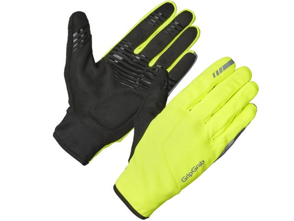 GripGrab Hurricane 2 Midseason Cykelhandsker, Hi-Vis