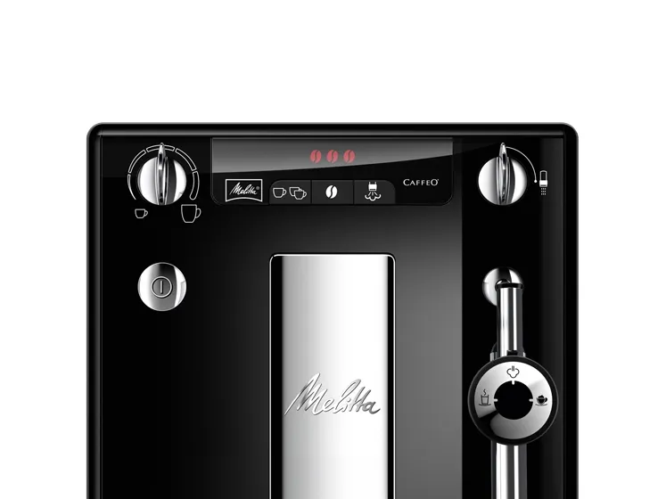 Melitta E957-101, Espressomaskine, 1,2 L, Kaffebønner, Indbygget kværn, Sort