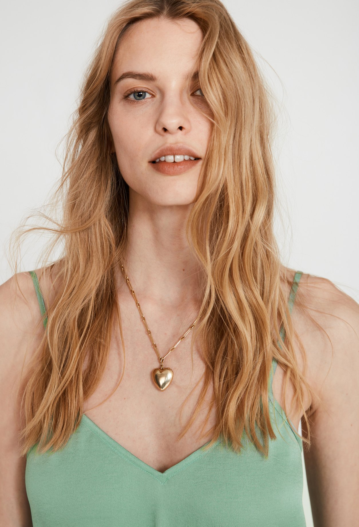 Collier dore &agrave; maillons