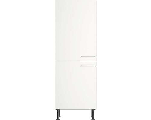 Optifit pantrykast Bengt932 BxDxH 60x58,4x176,6 cm wit mat gedemonteerd scharnier omkeerbaar (links of rechts te monteren)