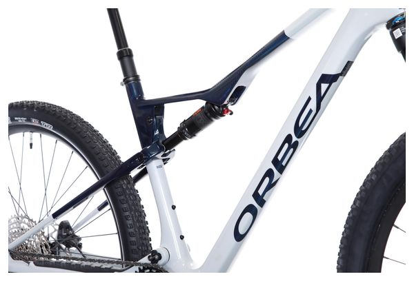 VTT Tout-Suspendu Orbea Oiz M30 Shimano Deore/SLX 12V 29'' Gris Silver Bleu Carbon View 2024