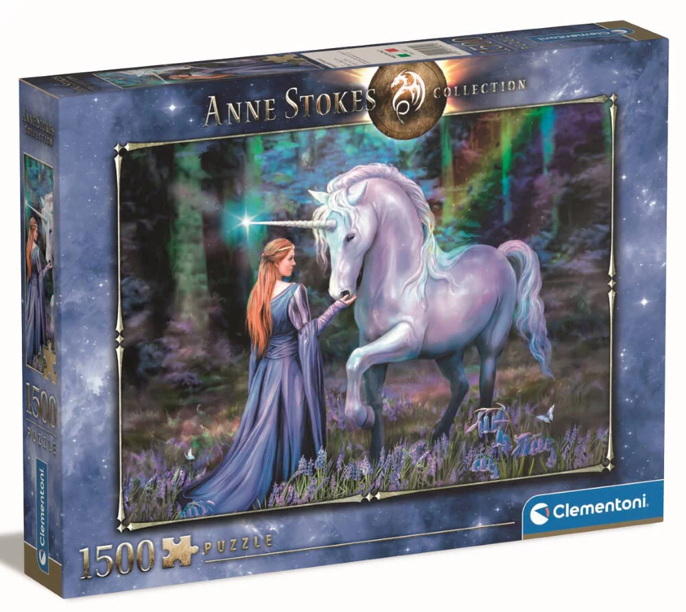 ANNE STOKES -  PUZZLE 1500 PIECES - BLUEBELL WOODS