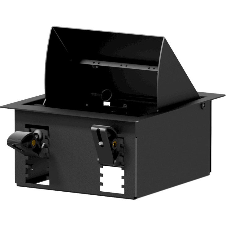 Caymon CASY024/B in-tafel chassis, 4 modules breed, zwart