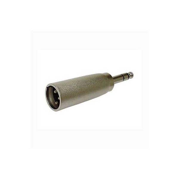 Velleman Conector 3P Xlr para Conector Stereo Jack 6.35mm