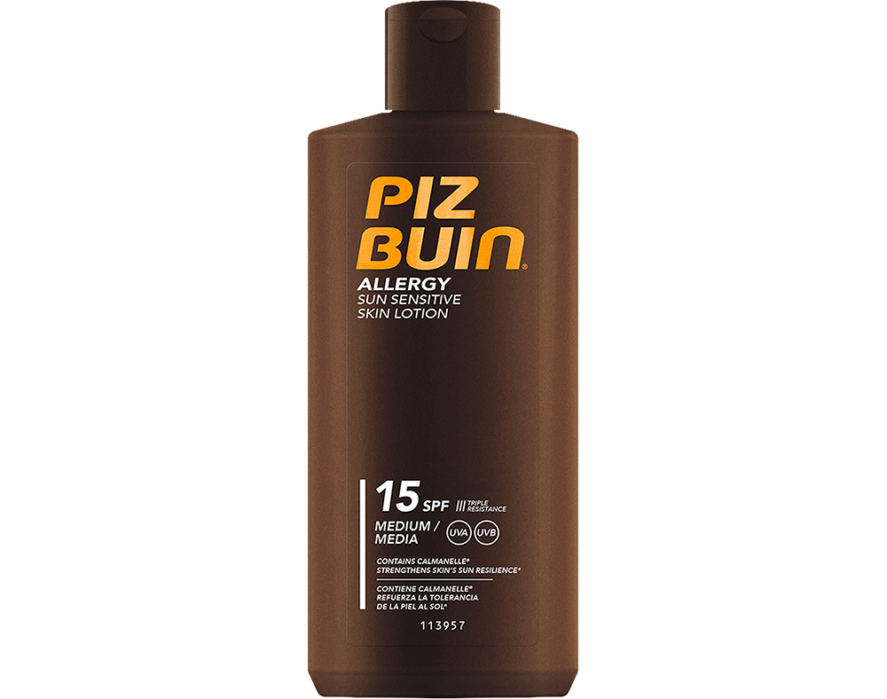 LOÇÃO PIZ BUIN ALLERGY SPF15 200ML