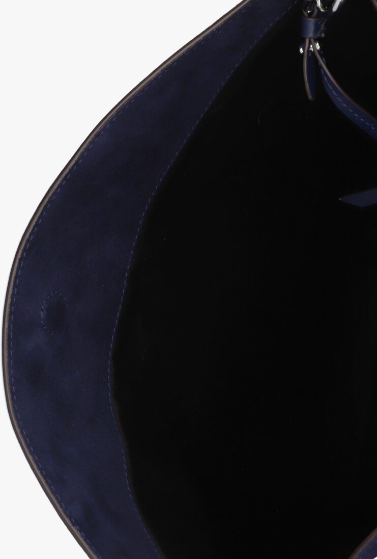 donkerblauwe isabel marant handtas oskan hobo soft-ga