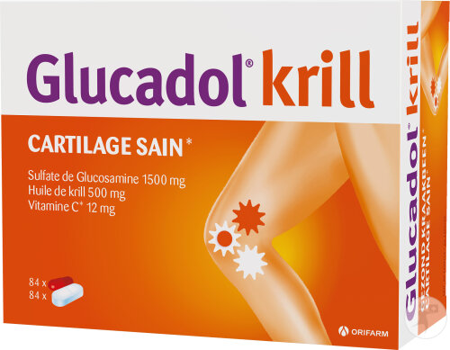 Glucadol Krill Cartilage Sain 84 Comprimés + 84 Gélules