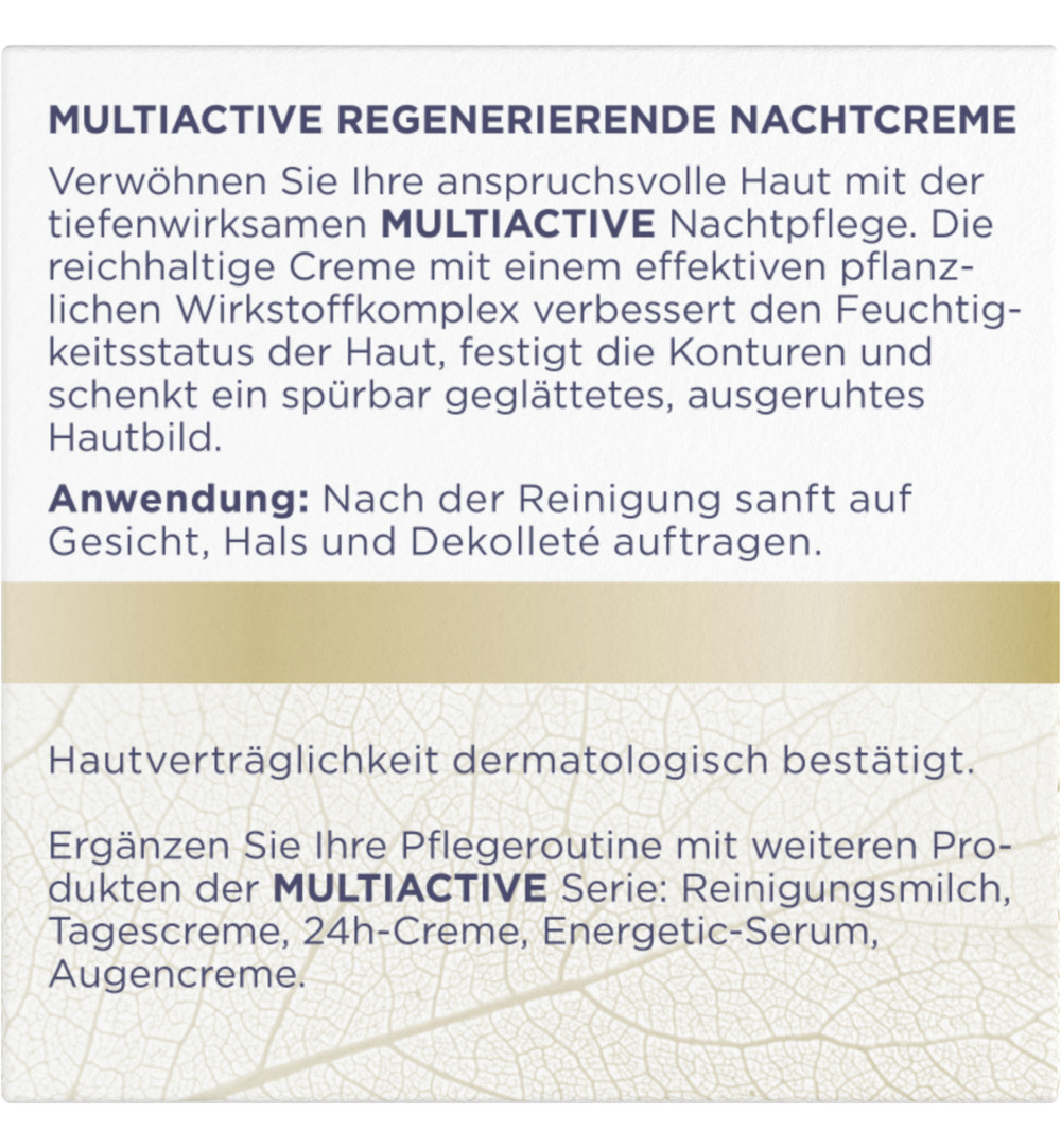 Heliotrop Multiactive nachtcreme (50 ml)