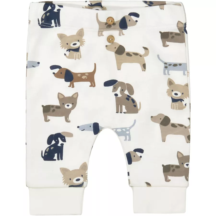 STACCATO Leggings offwhite dog gemustert