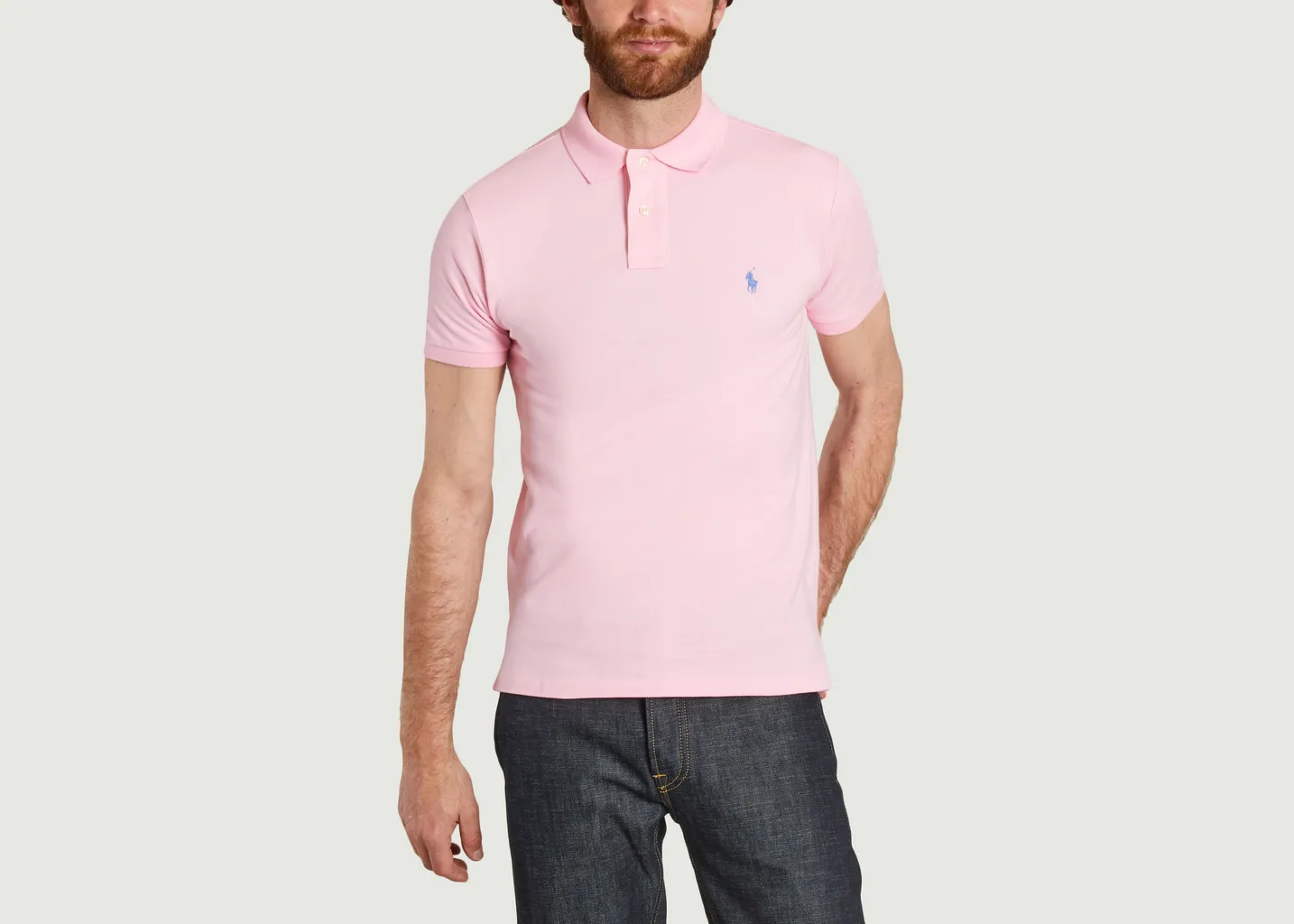 Polo cintré en coton piqué Polo Ralph Lauren