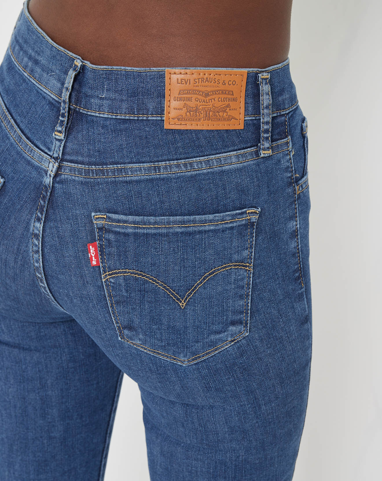 Levi's® Jean 720 High Super Skinny bleu