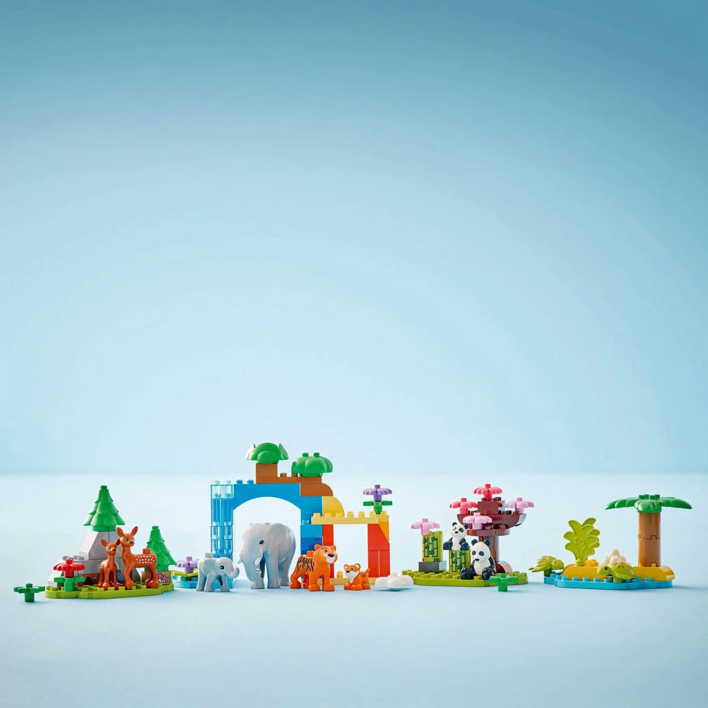 Stad 3-in-1 families van wilde dieren 10446