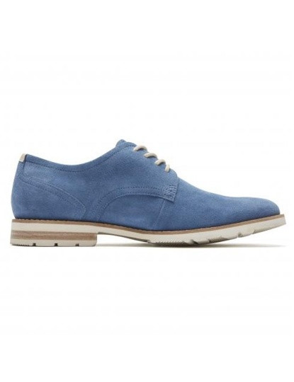 Rockport Ledge Hill 2 Plain Toe Oxford Shoes Blue